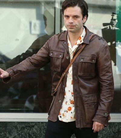 Sebastian Stan A Different Man Leather Jacket