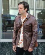 Sebastian Stan A Different Man Leather Jacket