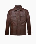 Sebastian Stan A Different Man Leather Jacket