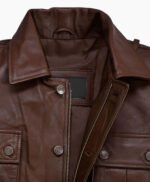 Sebastian Stan A Different Man Leather Jacket