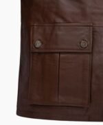 Sebastian Stan A Different Man Leather Jacket