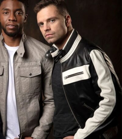 Sebastian Stan Leather Jacket