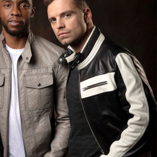Sebastian Stan Leather Jacket
