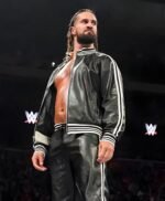 Seth Rollins Monday Night Raw 2024 Leather Jacket