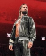 Seth Rollins Monday Night Raw 2024 Leather Jacket