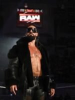 Seth Rollins WWE War Games Shearling Real Leather Jacket
