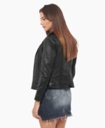 Short Body Leather Jacket for Women