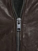 Slim Body Sheepskin Decant Leather Jacket