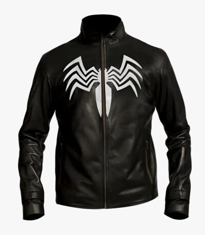 Spiderman Homecoming Venom Leather Jacket
