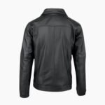 Stylish Black Leather Shirt