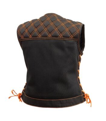 Stylish Moto Mesh Women's Motorcycle Vest