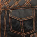 Stylish Moto Mesh Women's Motorcycle Vest