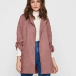 Suede Real Leather Coat For Women