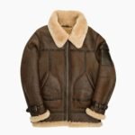 Super fortress bomber Coat Faux Fur Coat Mens