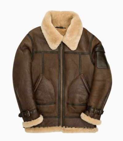 Super fortress bomber Coat Faux Fur Coat Mens
