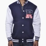 THC Bare Fox wool Stitch Camo Retro R Jacket