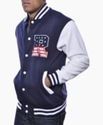 THC Bare Fox wool Stitch Camo Retro R Jacket