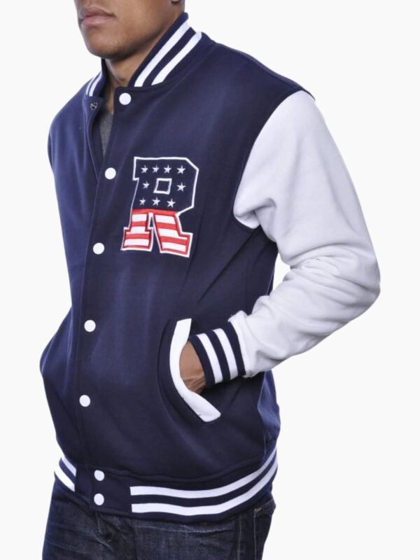 THC Bare Fox wool Stitch Camo Retro R Jacket