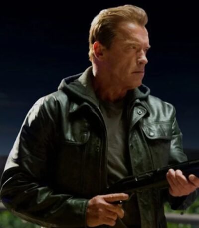 Terminator Genisys Black Style Leather Jacket