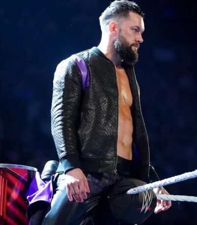 The Judgement Day Finn Balor Black Casual Leather Jacket