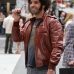 The Legend Continues Leather Jacket Drake Graham Anchorman