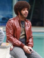 The Legend Continues Leather Jacket Drake Graham Anchorman