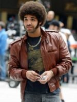 The Legend Continues Leather Jacket Drake Graham Anchorman