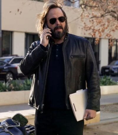 The Lincoln Lawyer S02 Angus Sampson Leather Jacket