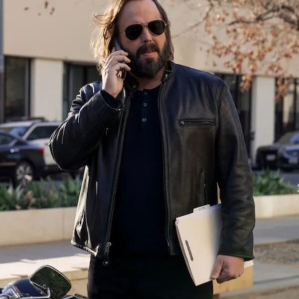 The Lincoln Lawyer S02 Angus Sampson Leather Jacket