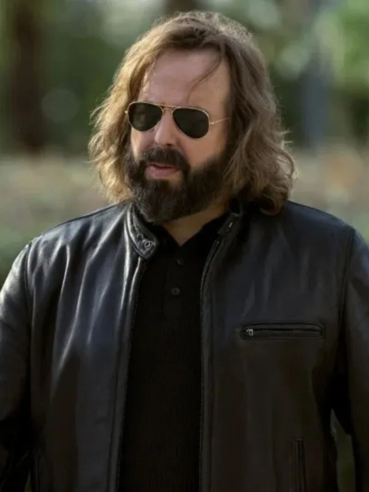 The Lincoln Lawyer S02 Angus Sampson Leather Jacket