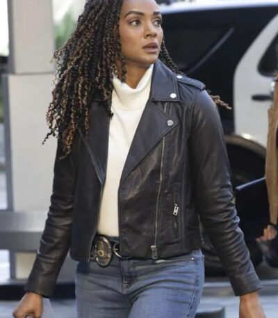 The Rookie Nyla Harper Motorcycle Leather Jacket