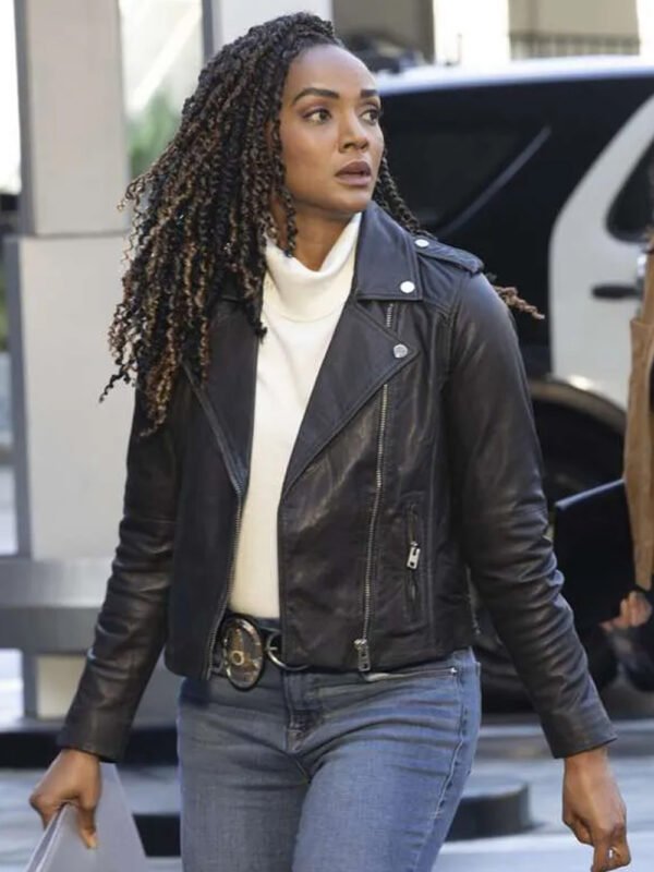 The Rookie Nyla Harper Motorcycle Leather Jacket