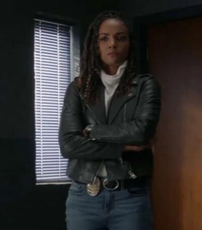 The Rookie Nyla Harper Motorcycle Leather Jacket