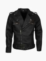 The Walking Dead Negan Black Leather Jacket