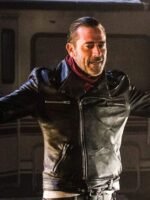 The Walking Dead Negan Black Leather Jacket