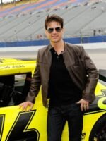 Tom Cruise Leather Jacket Brown Leather Jacket For Men