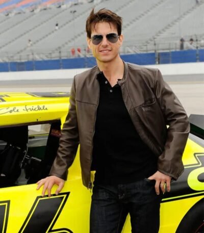 Tom Cruise Leather Jacket Brown Leather Jacket For Men