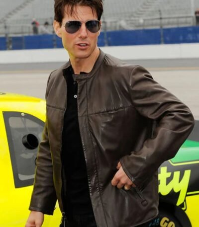 Tom Cruise Leather Jacket Brown Leather Jacket For Men
