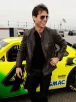 Tom Cruise Leather Jacket Brown Leather Jacket For Men