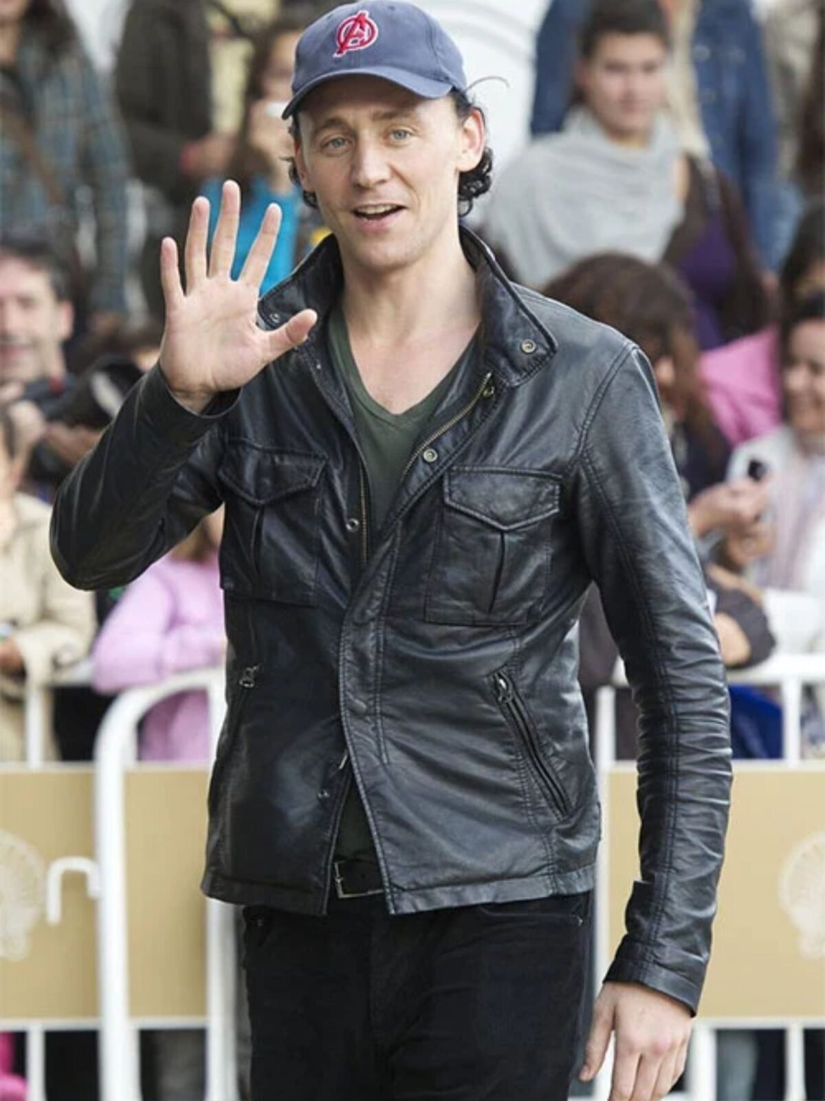 Tom Hiddelston Leather Jacket