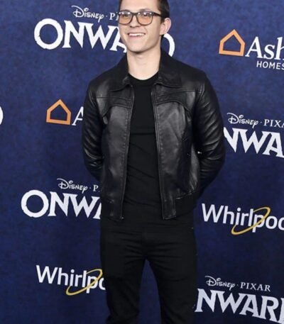 Tom Holland Leather Jacket