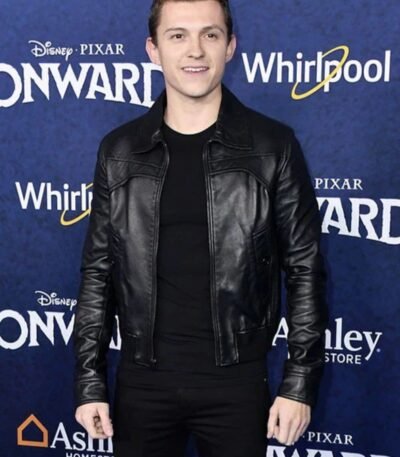 Tom Holland Leather Jacket