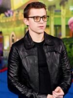 Tom Holland Leather Jacket
