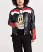 Top Model Faux Leather Biker Jacket