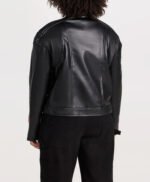 Top Model Faux Leather Biker Jacket