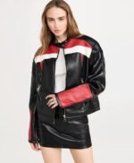 Top Model Faux Leather Biker Jacket