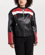 Top Model Faux Leather Biker Jacket