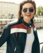 Top Model Faux Leather Biker Jacket