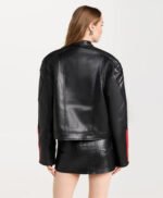 Top Model Faux Leather Biker Jacket