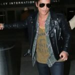 Trendy Fashionable Bruno Mars Style Leather Jacket